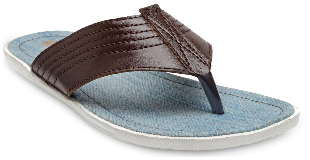

JUAN DAVID Men Brown Flip-Flops - 1 Pair