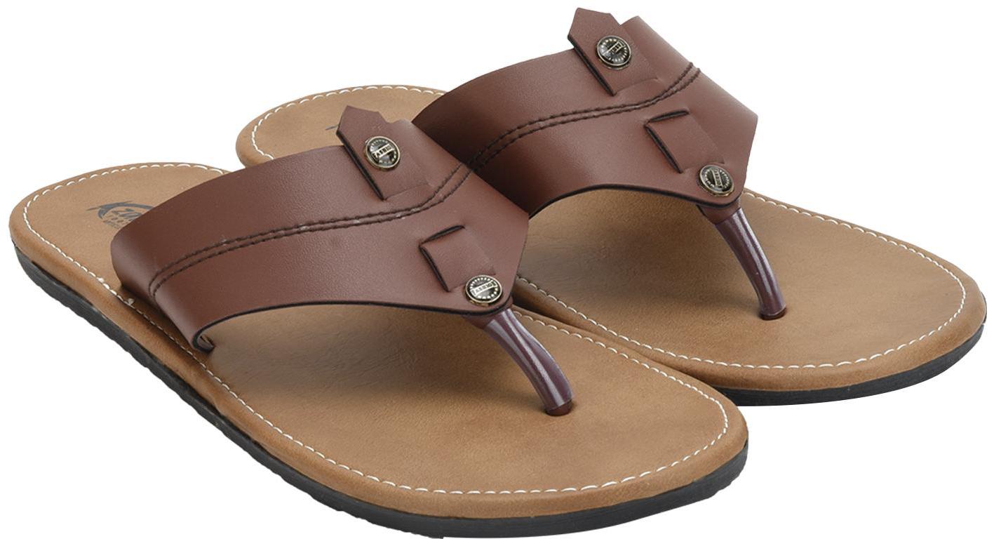 

KANEGGYE Men Brown Flip-Flops - 1 Pair