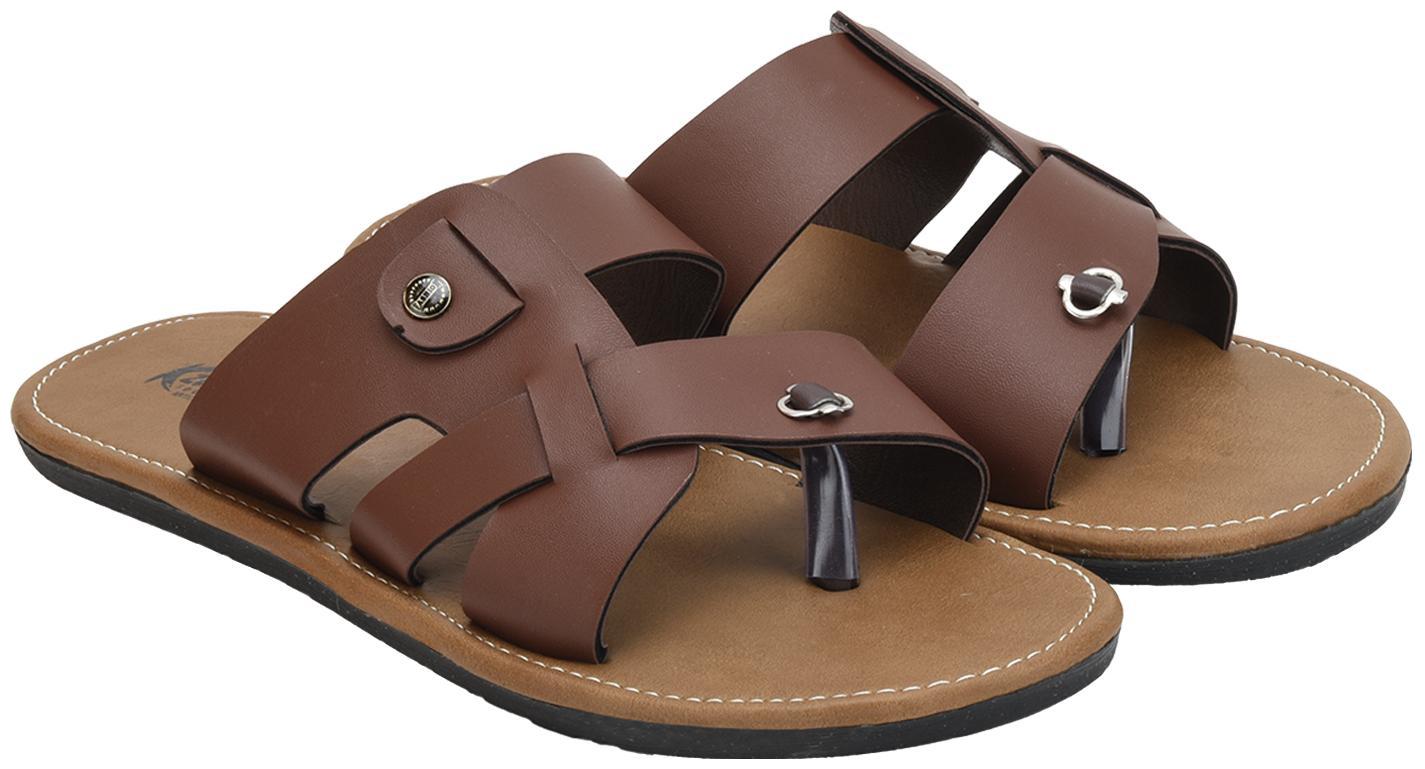 

KANEGGYE Men Brown Flip-Flops - 1 Pair