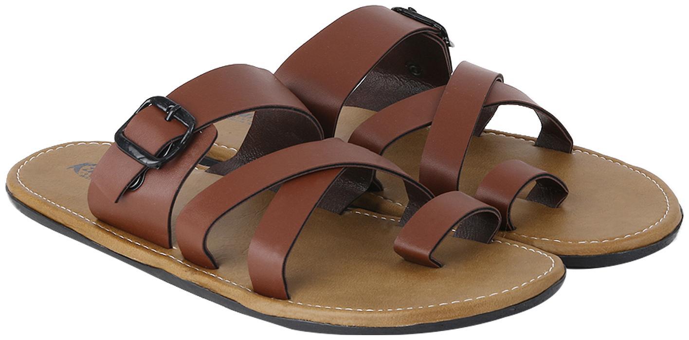 

KANEGGYE Men Brown Flip-Flops - 1 Pair