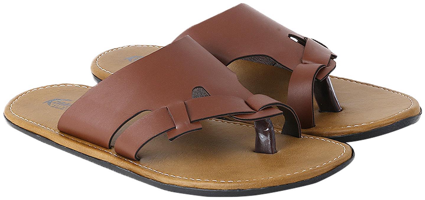 

KANEGGYE Men Brown Flip-Flops - 1 Pair