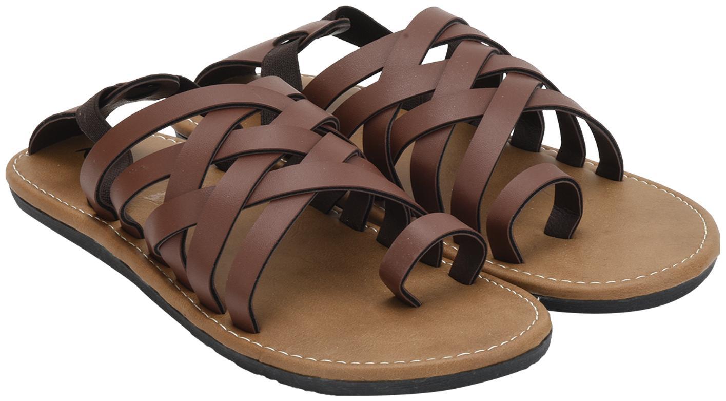 

KANEGGYE Men Brown Flip-Flops - 1 Pair