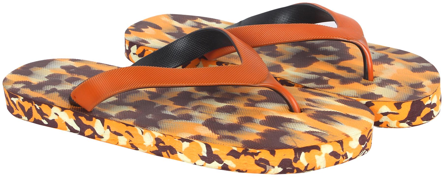

KANEGGYE Men Orange Flip-Flops - 1 Pair