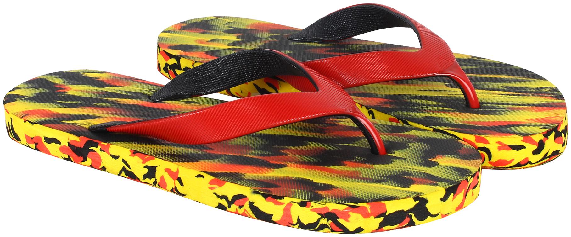 

KANEGGYE Men Red Flip-Flops - 1 Pair