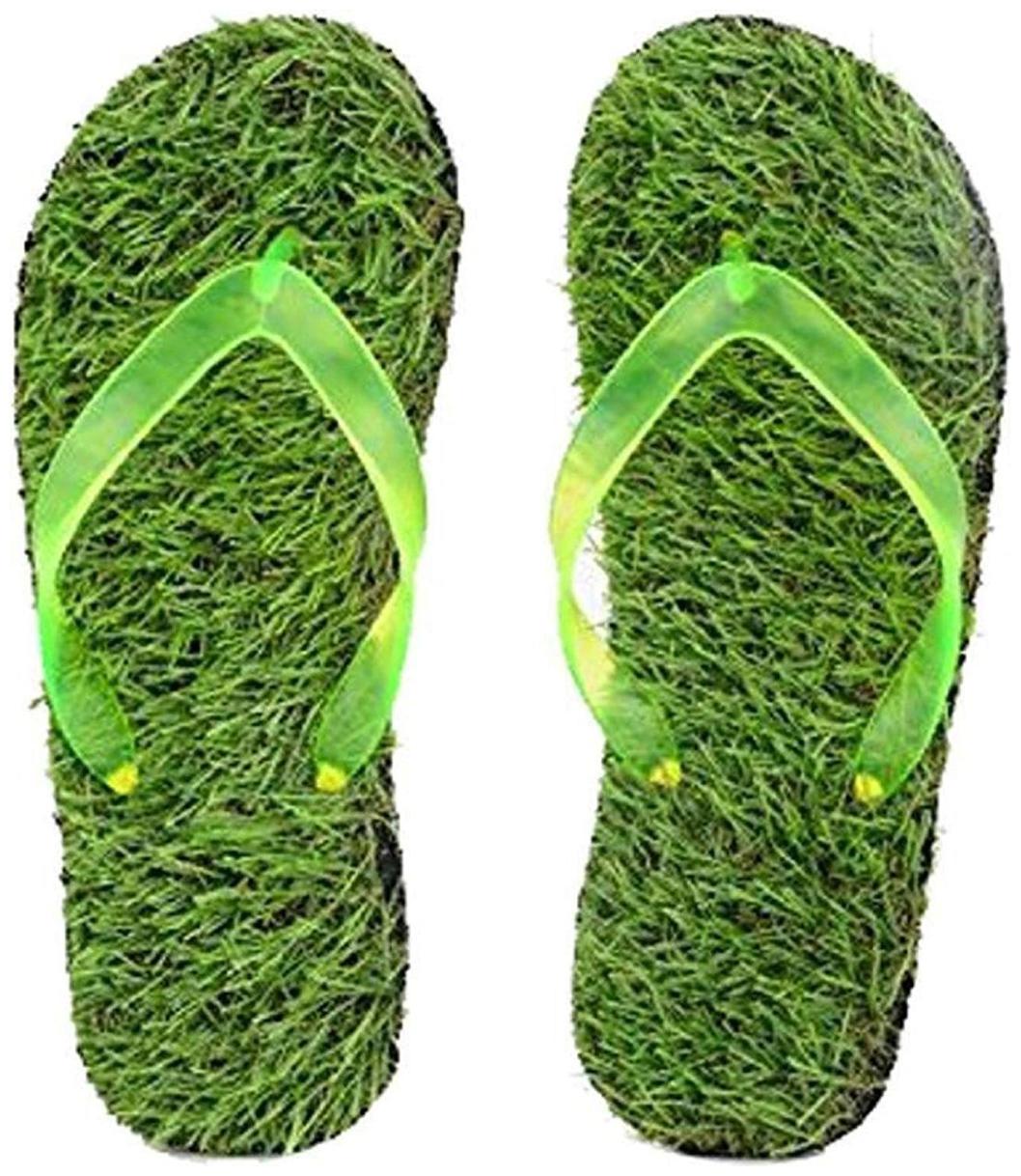 

KAPANI FASHION Men Green Sliders - 1 Pair