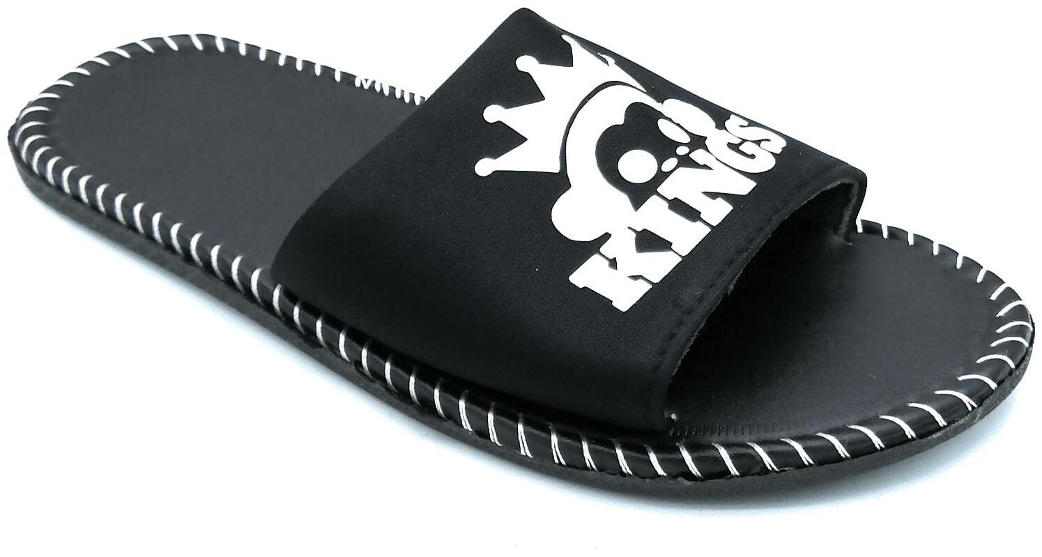 

KAPANI FASHION Men Black Sliders - 1 Pair