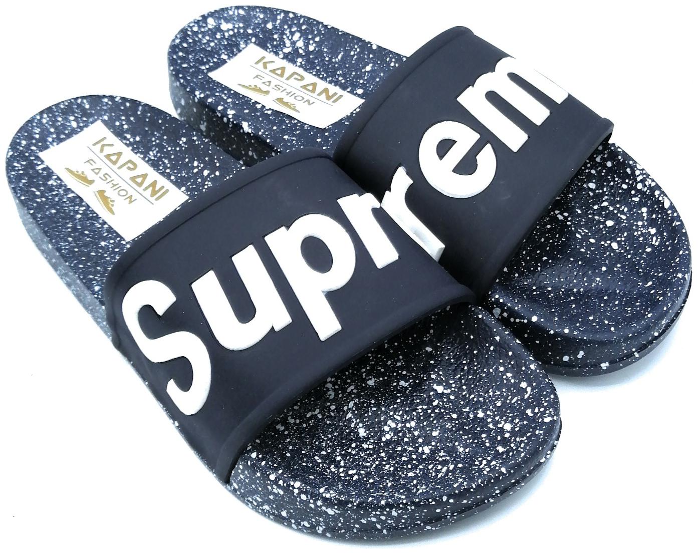 

KAPANI FASHION Men Blue Sliders - 1 Pair