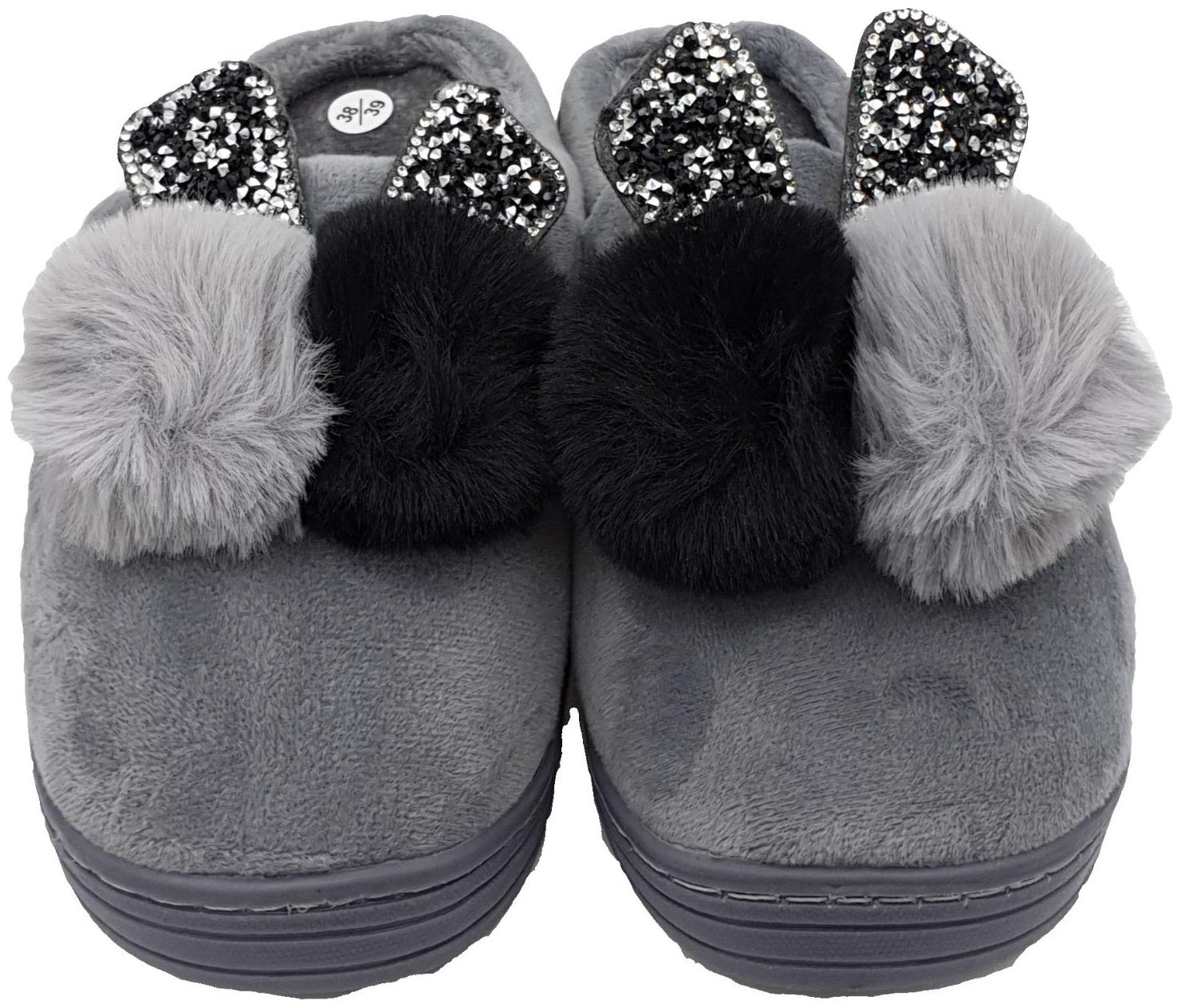 

KAPANI FASHION Women Grey Mules