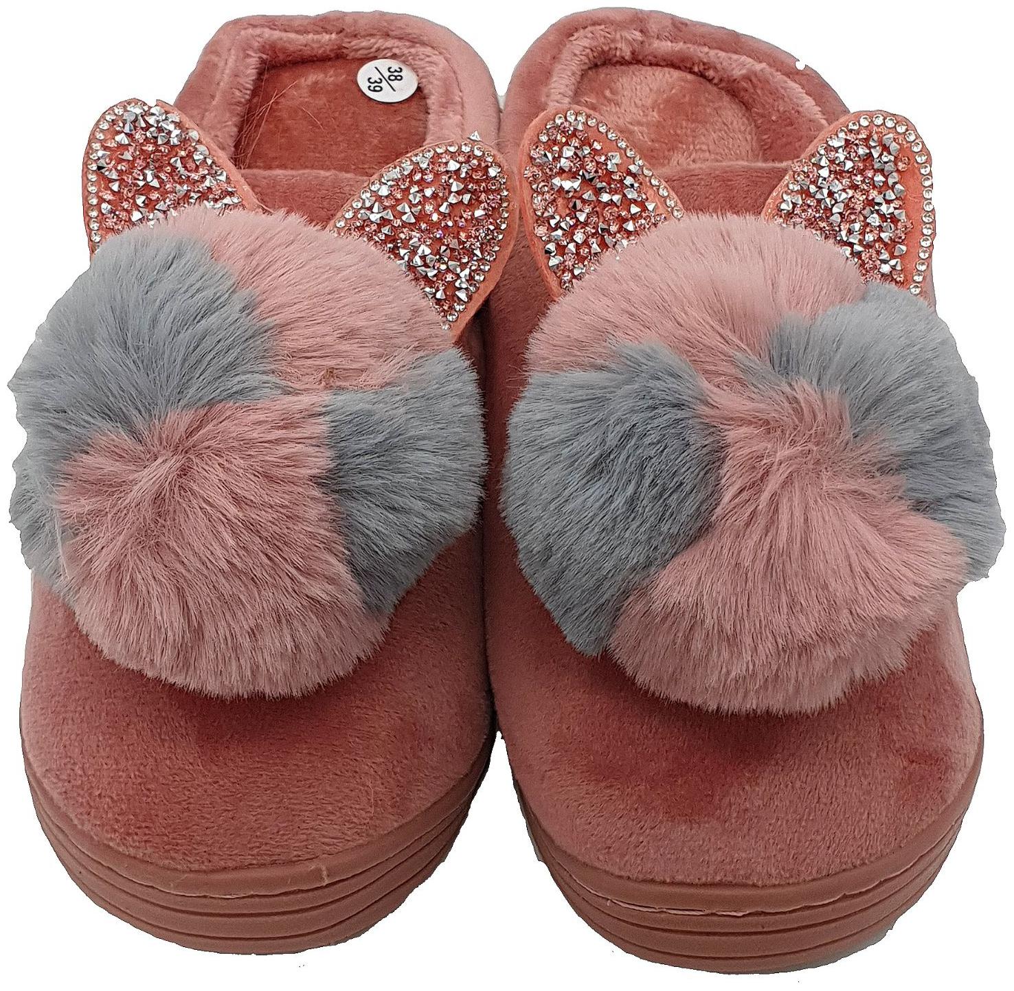 

KAPANI FASHION Women Peach Mules