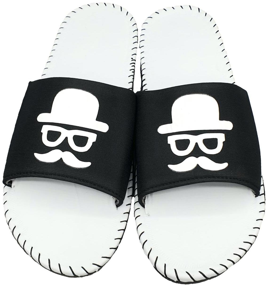 

KAPANI FASHION Men White Flip-Flops - 1 Pair