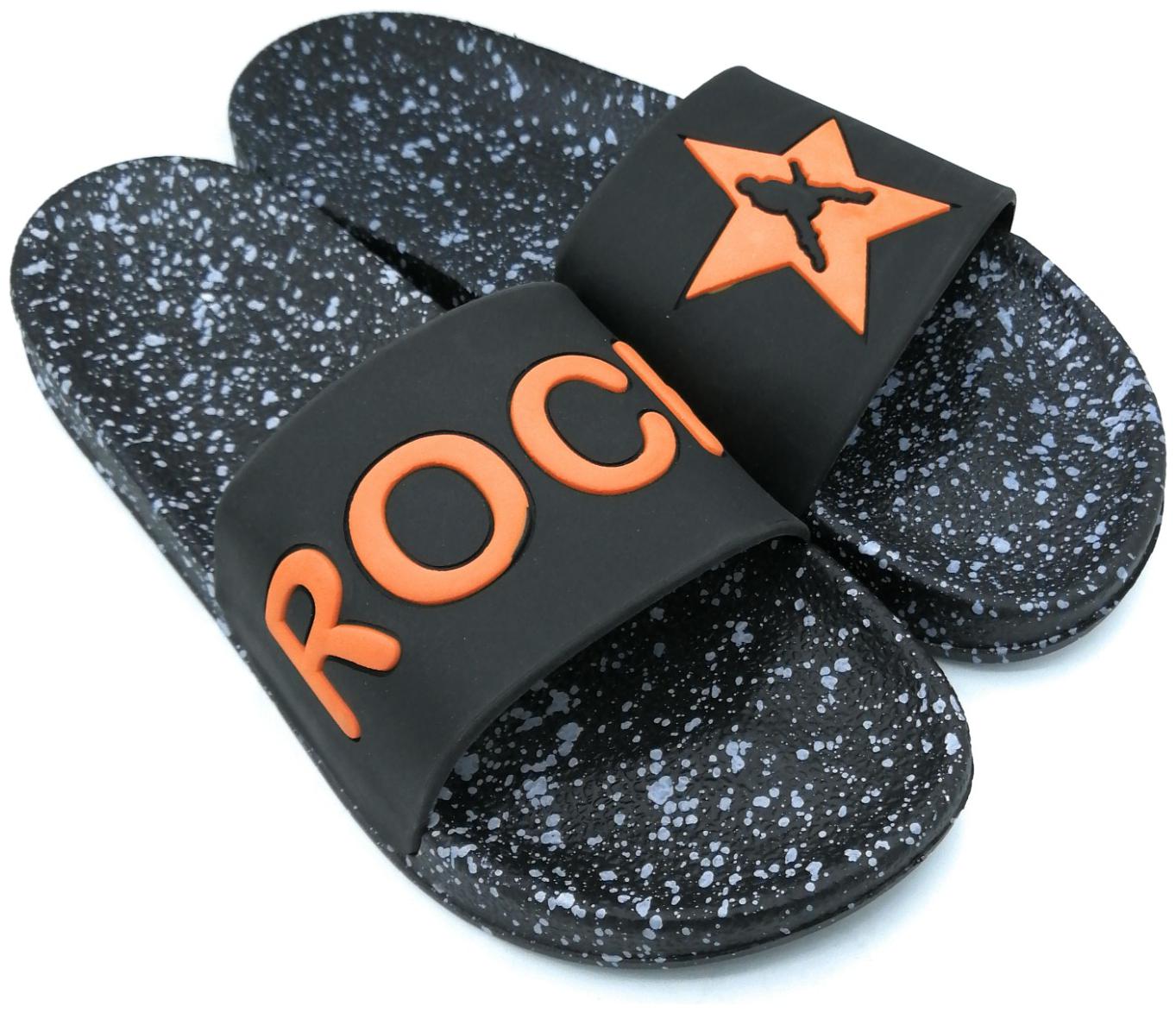 

KAPANI FASHION Men Black Sliders - 1 Pair