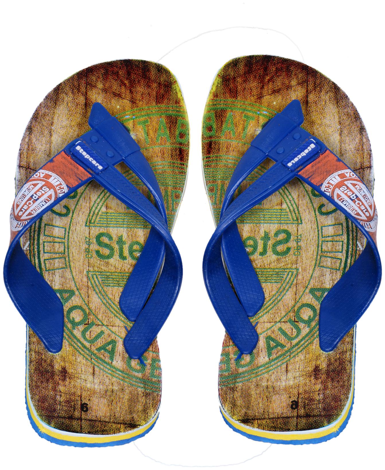 

KAVYA Men Step Care Flip Flop House Slipper and Hawaai Chappal-(Pack of 1)