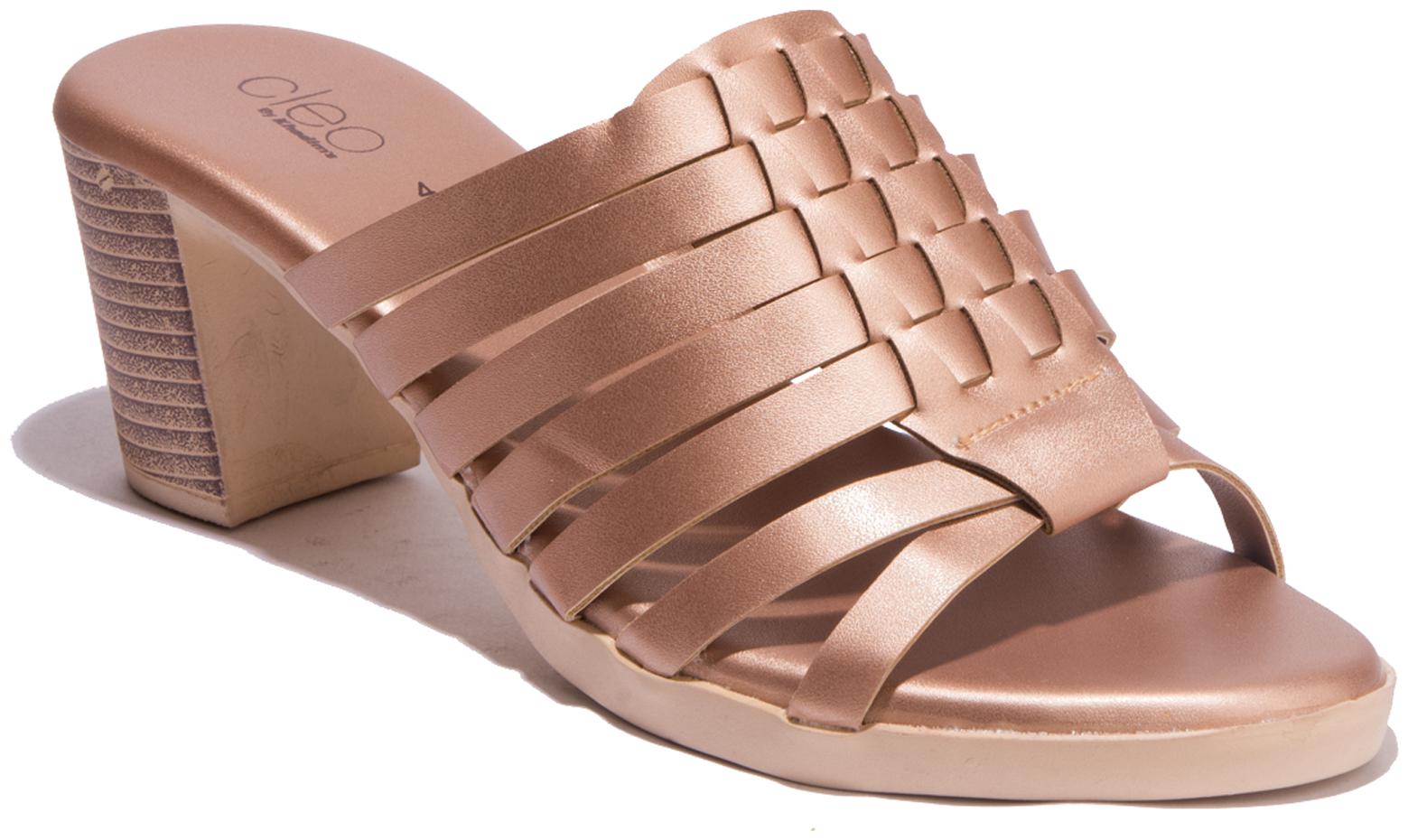 

Khadim Cleo Women Brown Lifestyle Heel Sandal