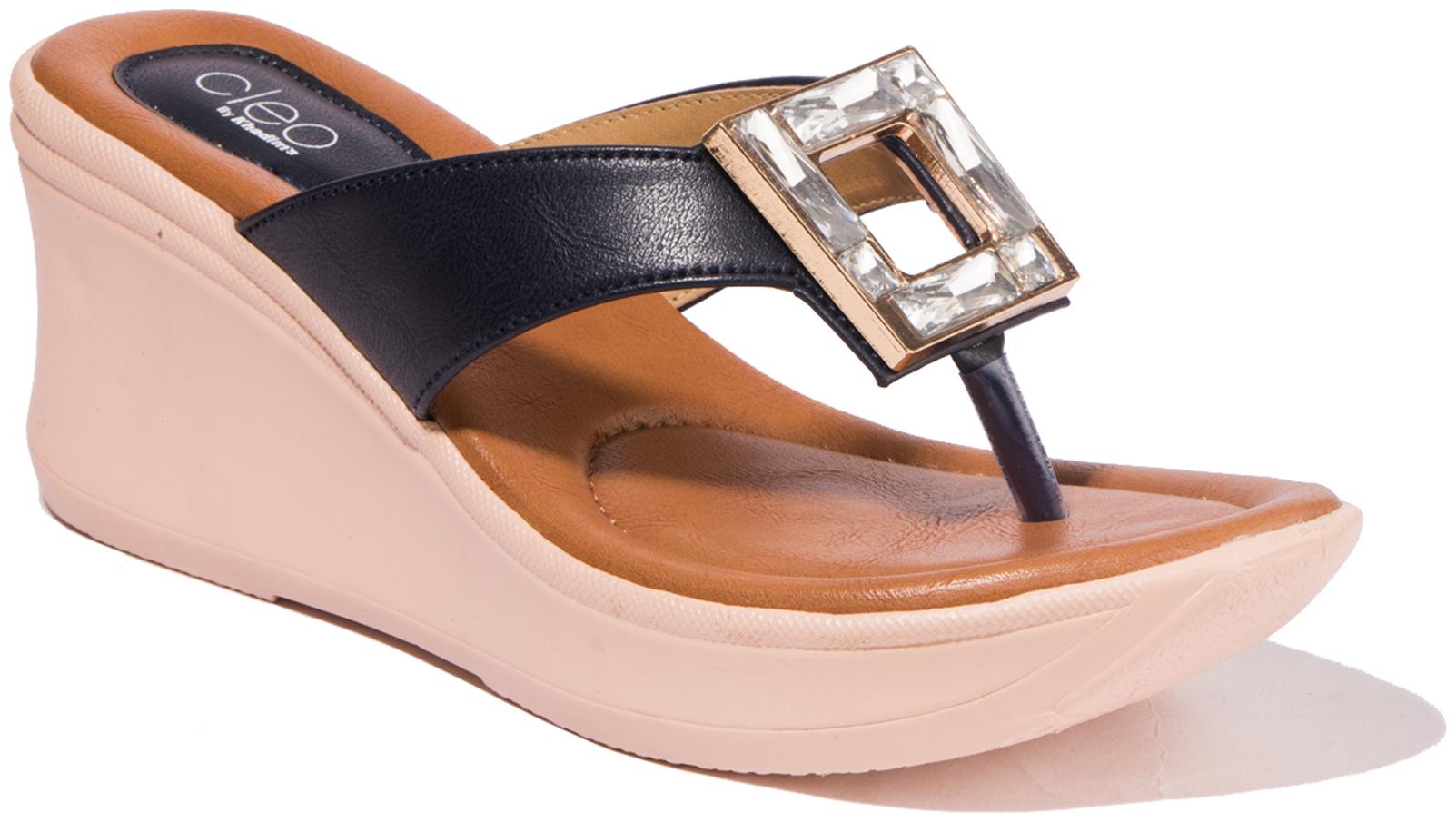 Khadim's Women Black Wedges