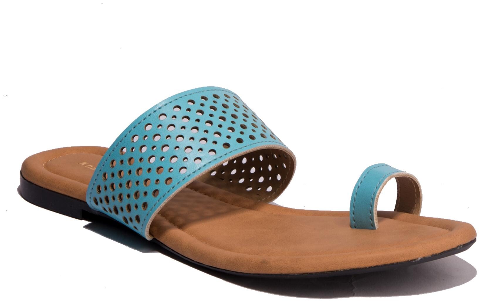 

Khadim s Women Blue One Toe Flats