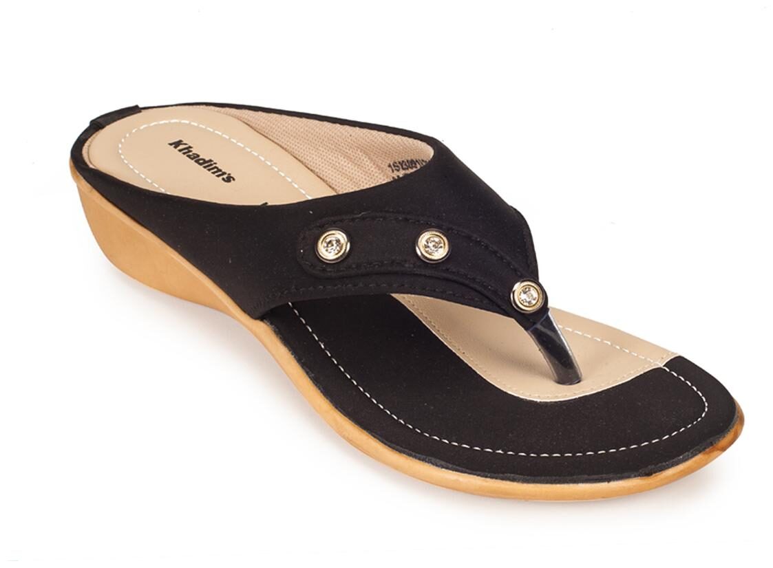 

Khadim s Women Black Sandals