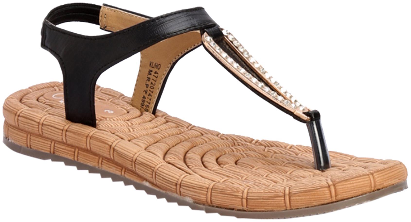 

Khadim s Women Black Sandals