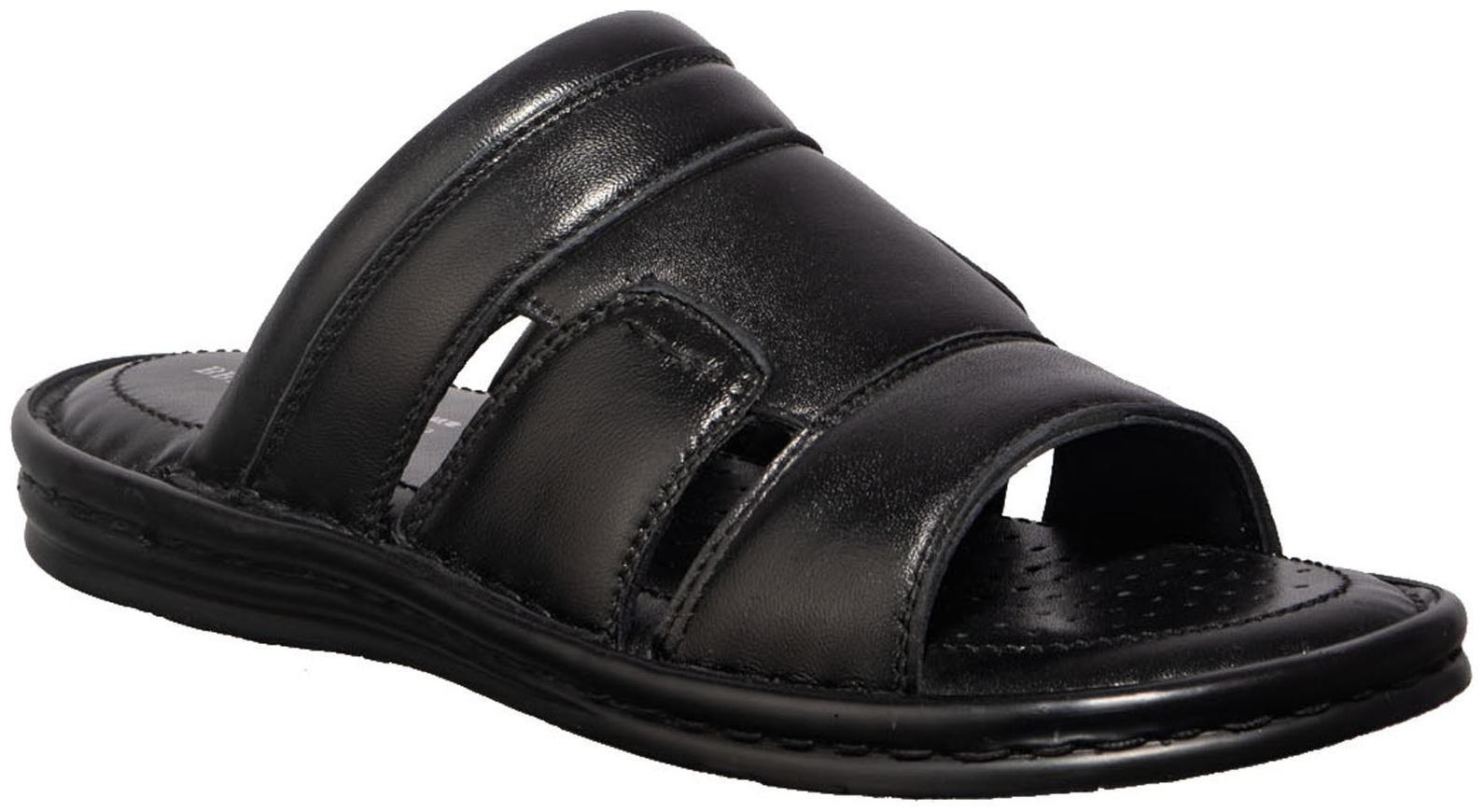 

British Walkers Men Black Sandals