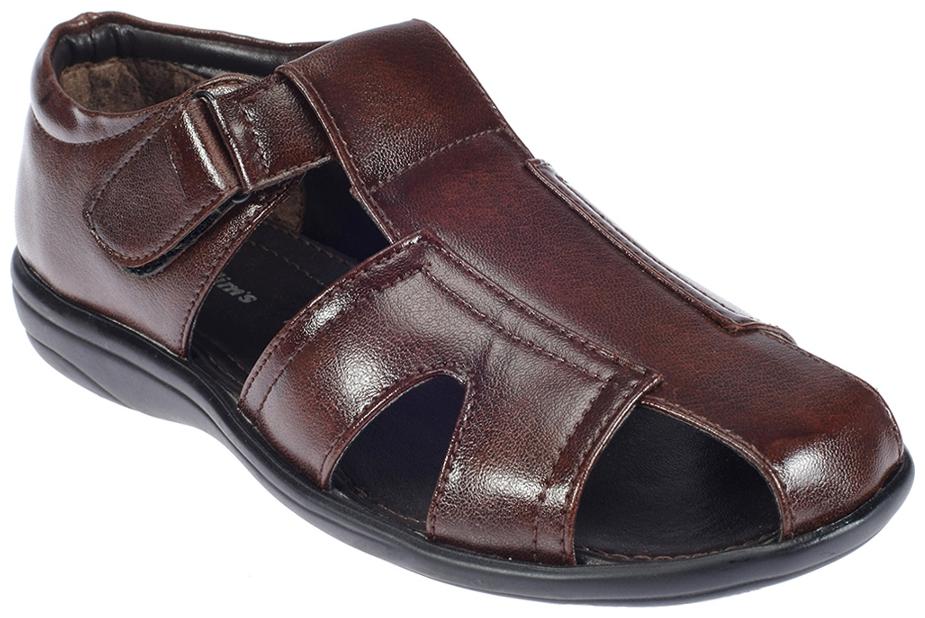 

Khadim s Brown Fisherman Sandal