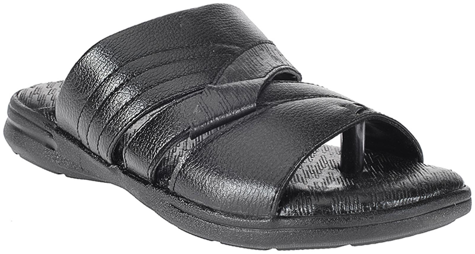 

Khadim s Men Black Sandals
