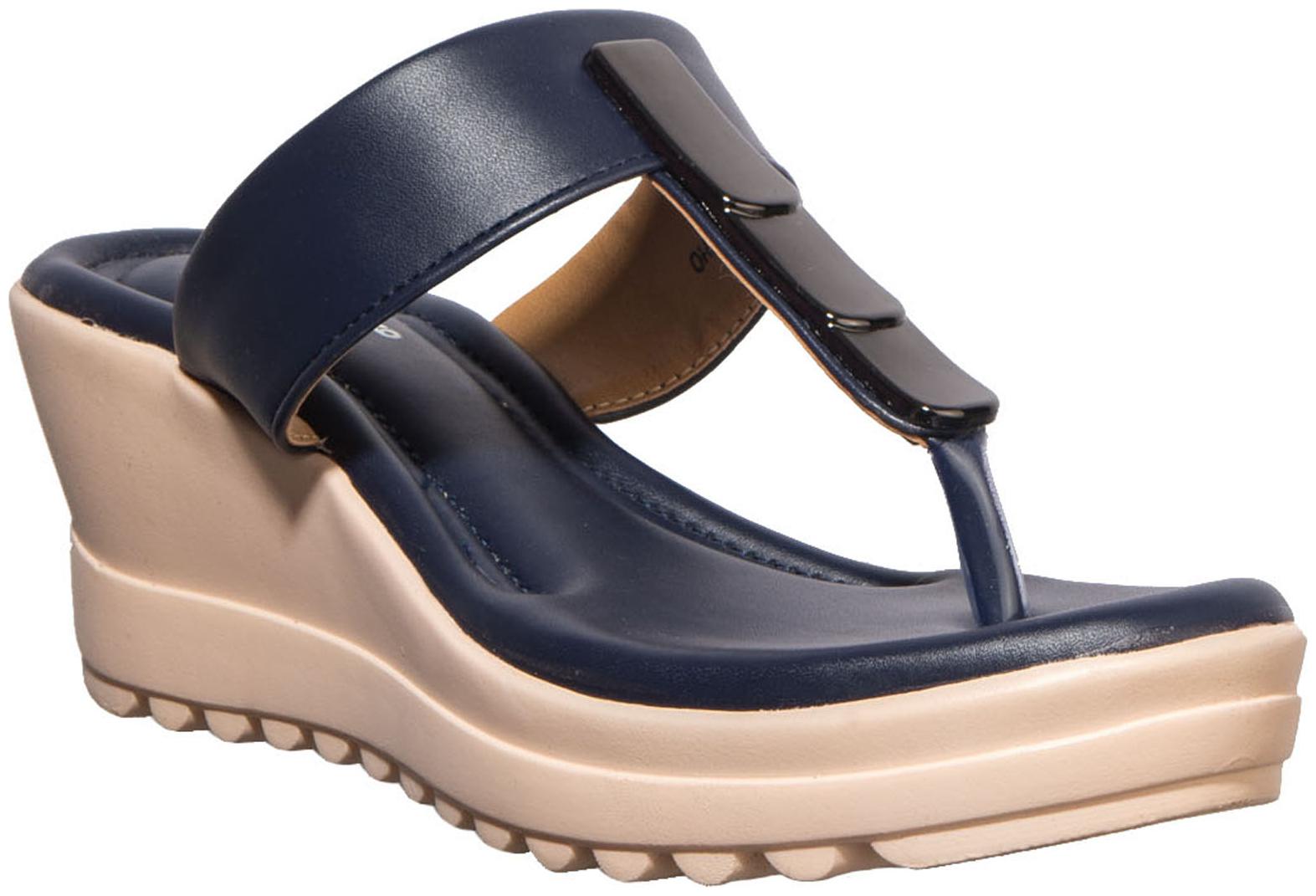 

Khadim s Women Blue Wedges