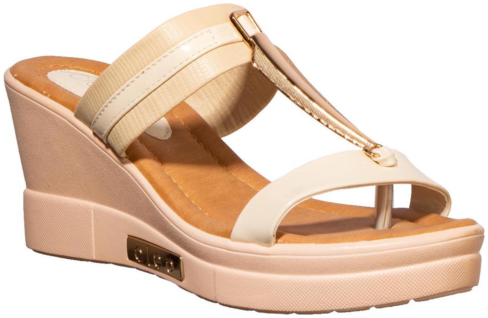 

Khadim s Women Beige Wedges