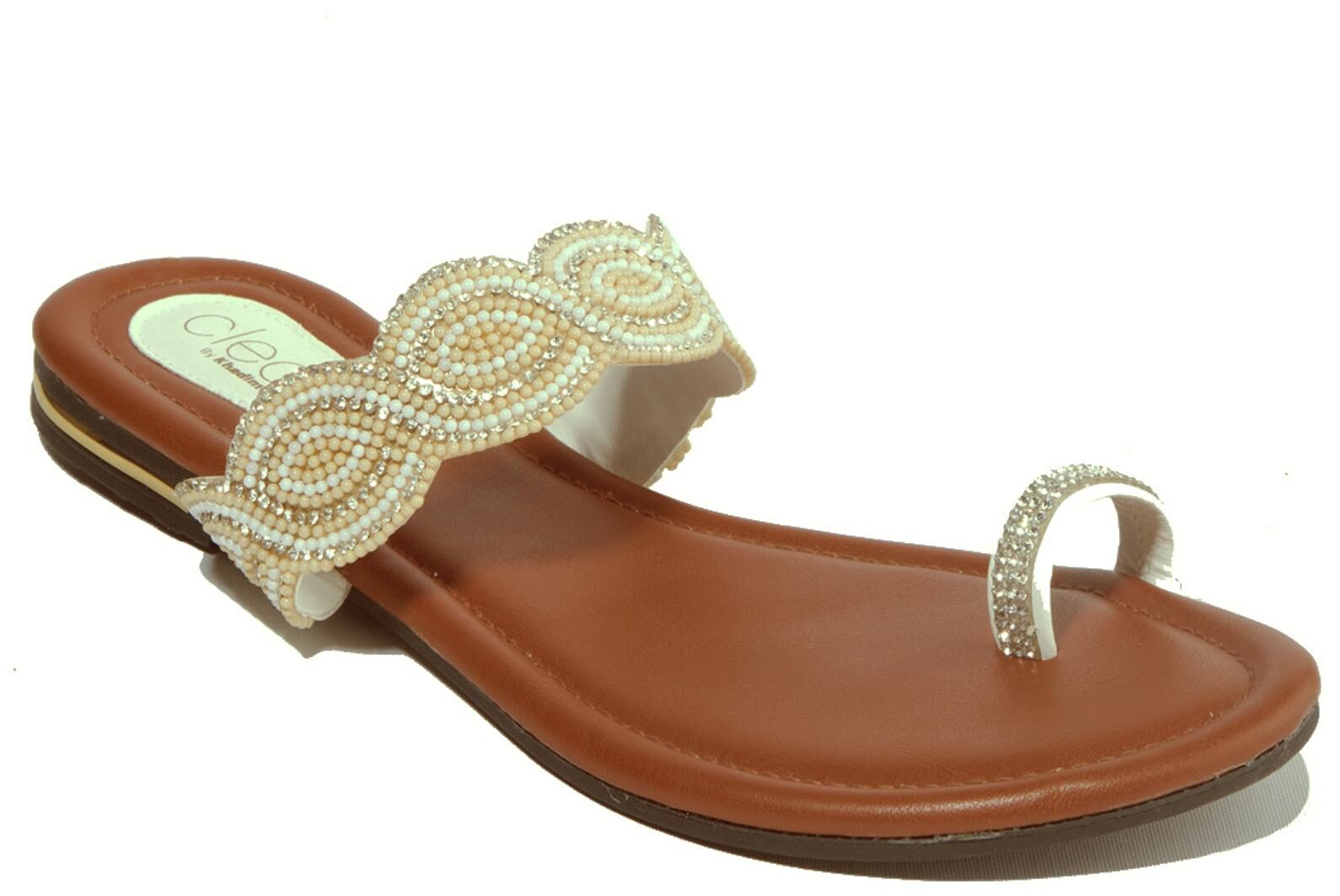 

Khadim s Women White One Toe Flats