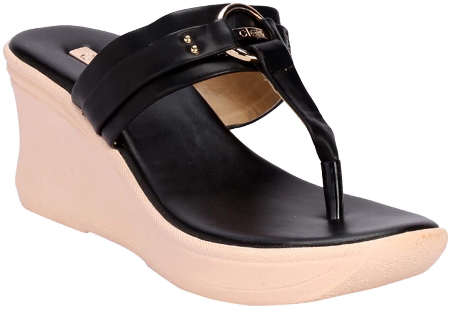 

Khadim s Women Black Wedges