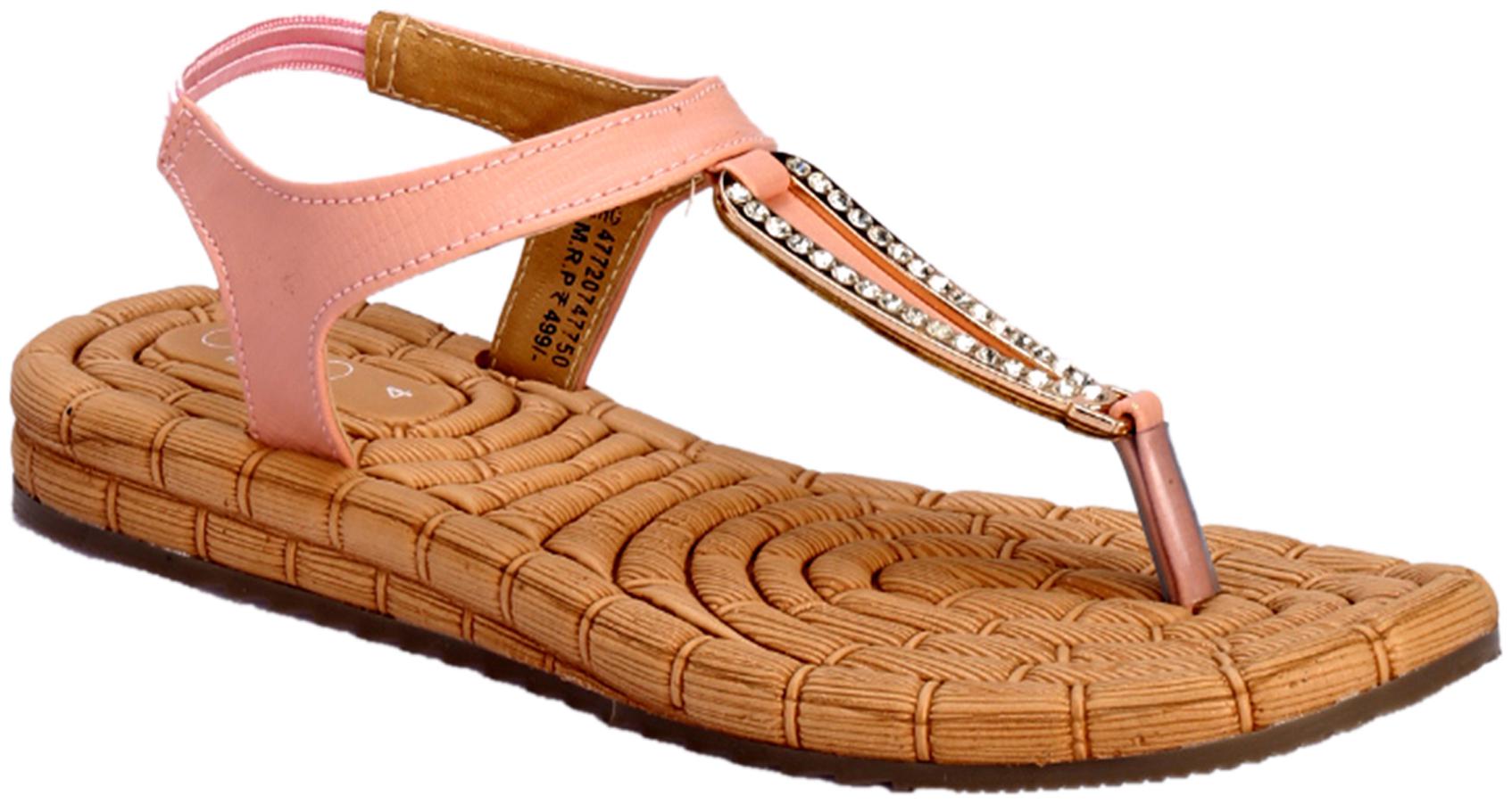 

Khadim s Cleo Women Pink Lifestyle Strap-On Sandal