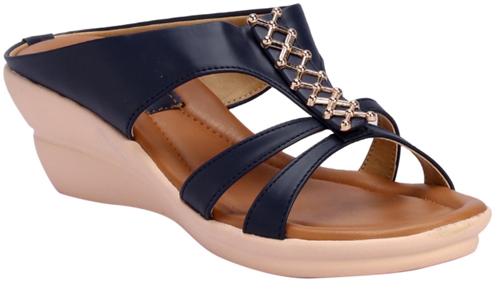 

Khadim s Women Blue Wedges