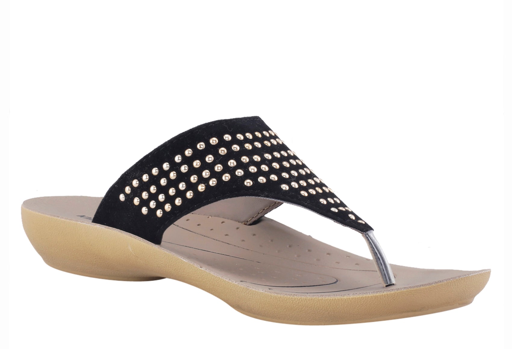 

Khadim s Women Black Flat Slipper