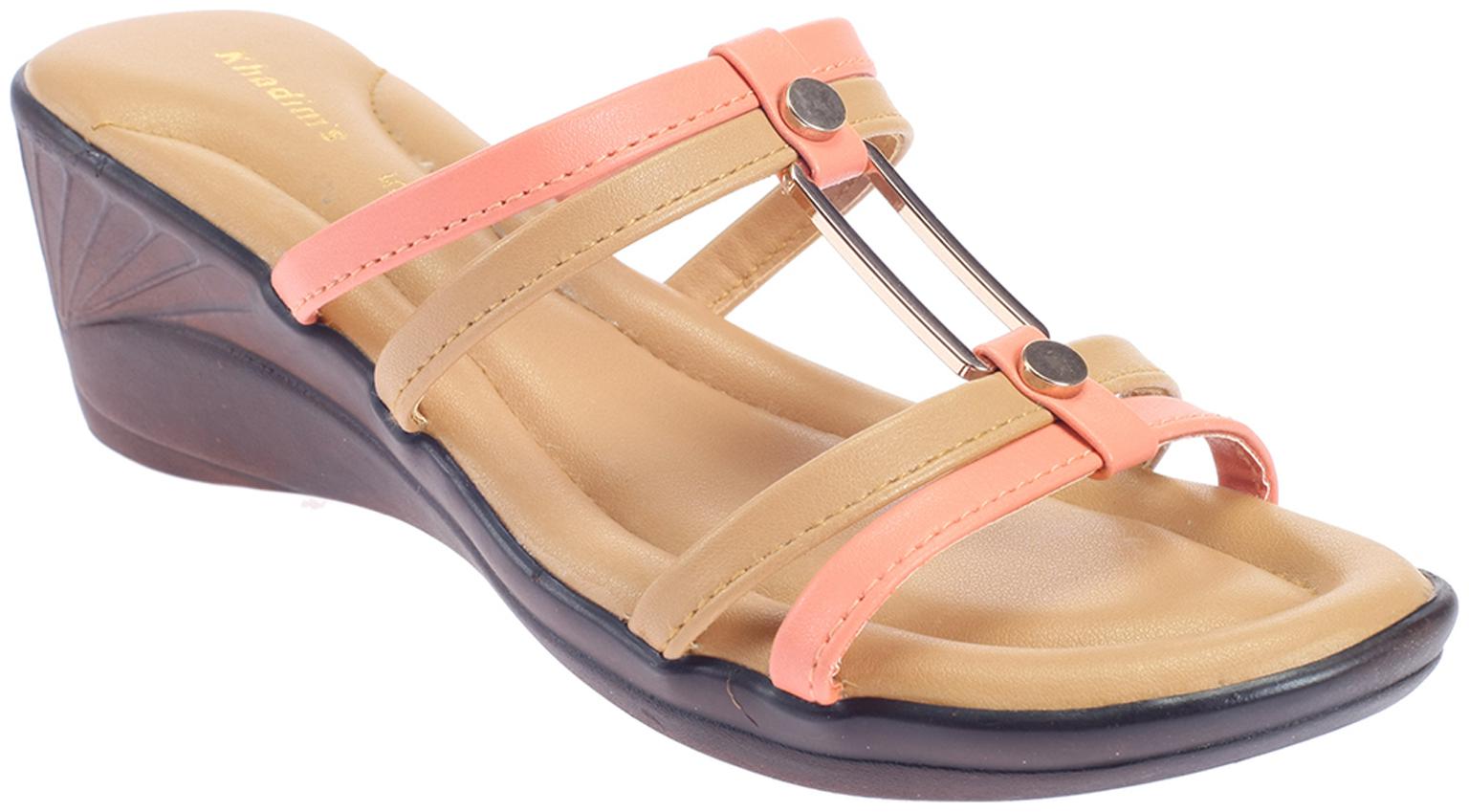 

Khadim s Khadim s Women Tan Casual Heel Sandal