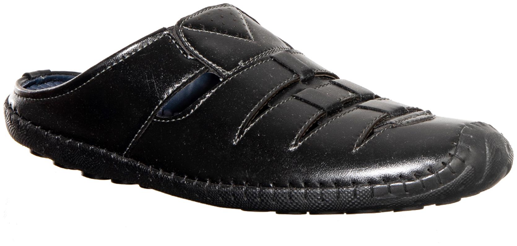 

Khadim s Lazard Men Black Casual Dress Sandal