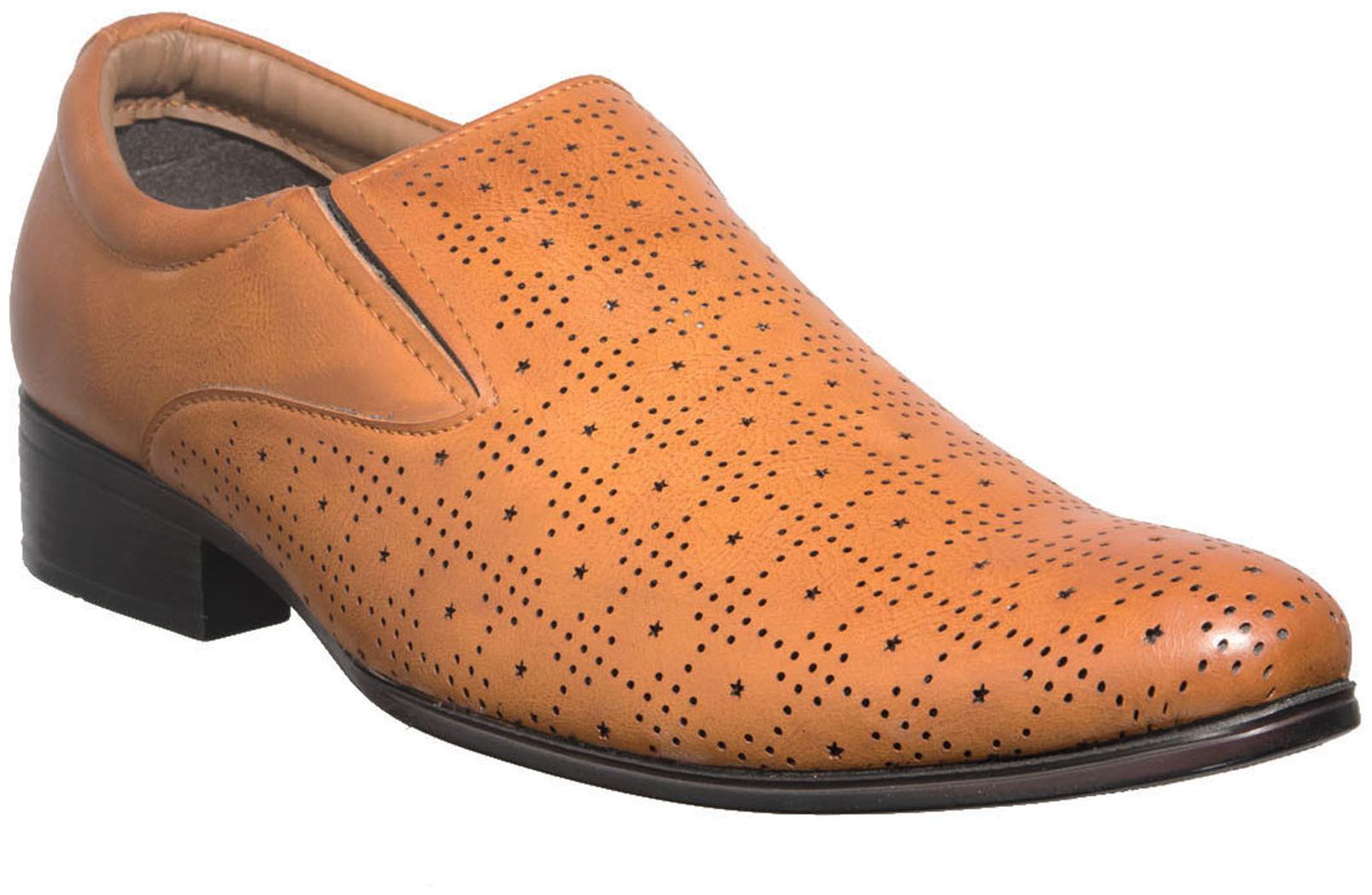 

Khadim s Lazard Men s Tan Slip-On Shoe