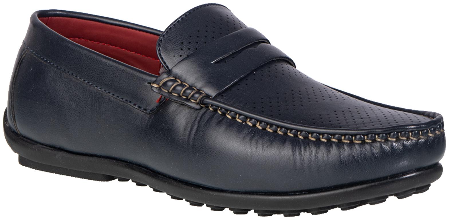 

Khadim s Men Navy Blue Loafers - MOCCASIN - 56607456690