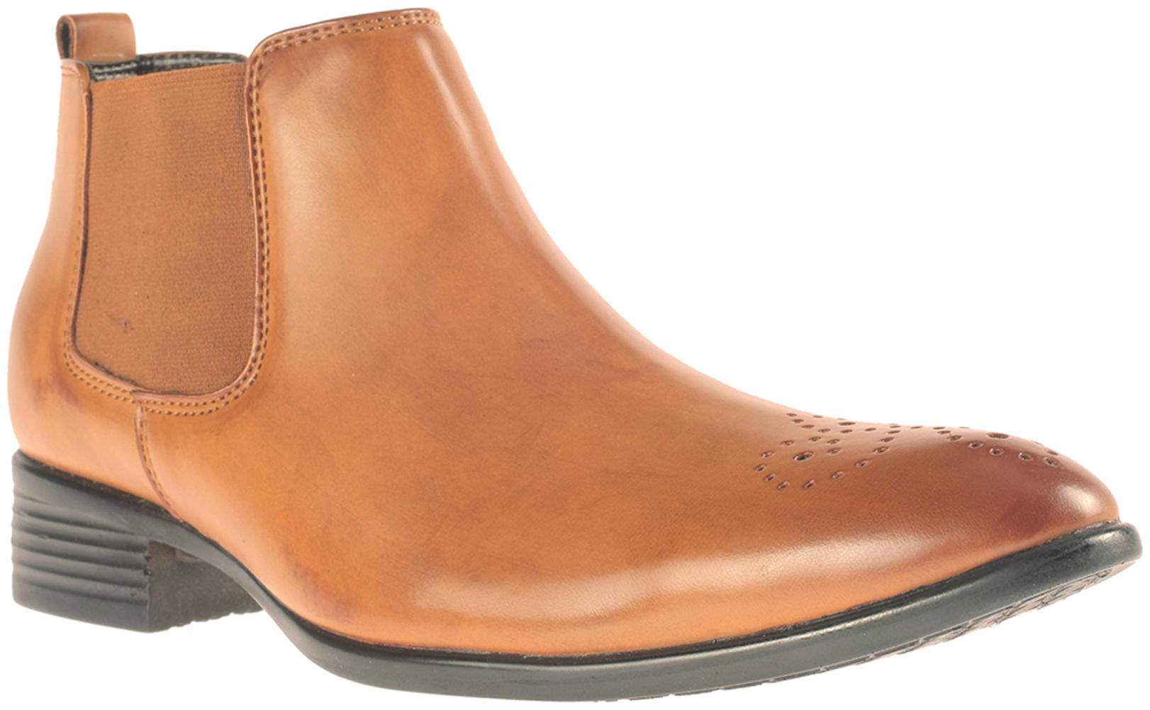 

Khadim s Men Tan Ankle Boots - DRESS BOOTS - 56605556630