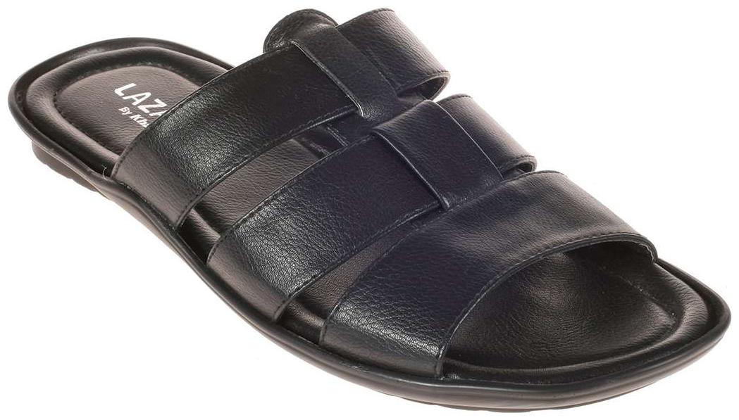 

Khadim s Lazard Men Black Casual Fisherman Sandal