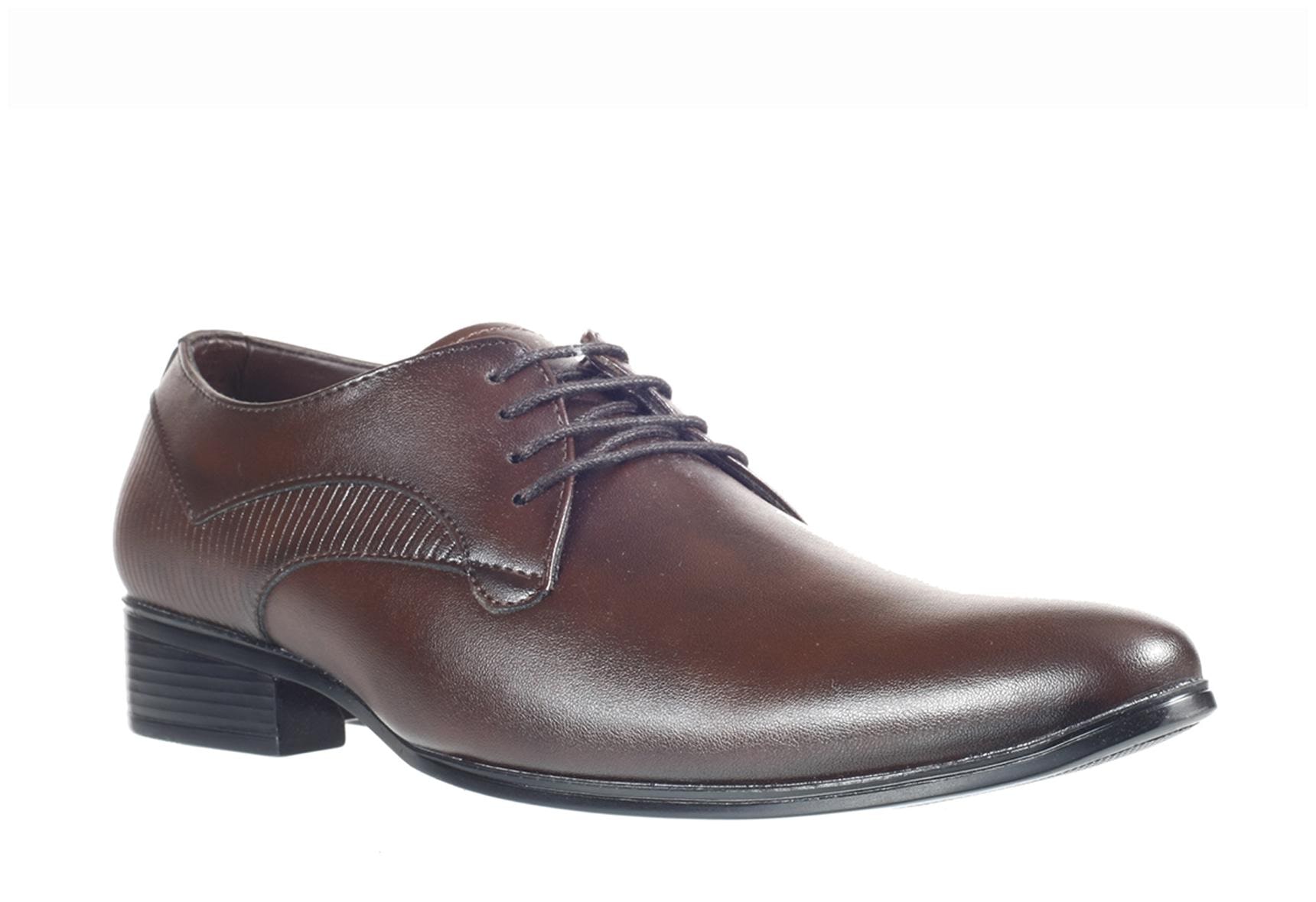 

Khadim s Men Brown Derby Formal Shoes - DERBY - 25929225941
