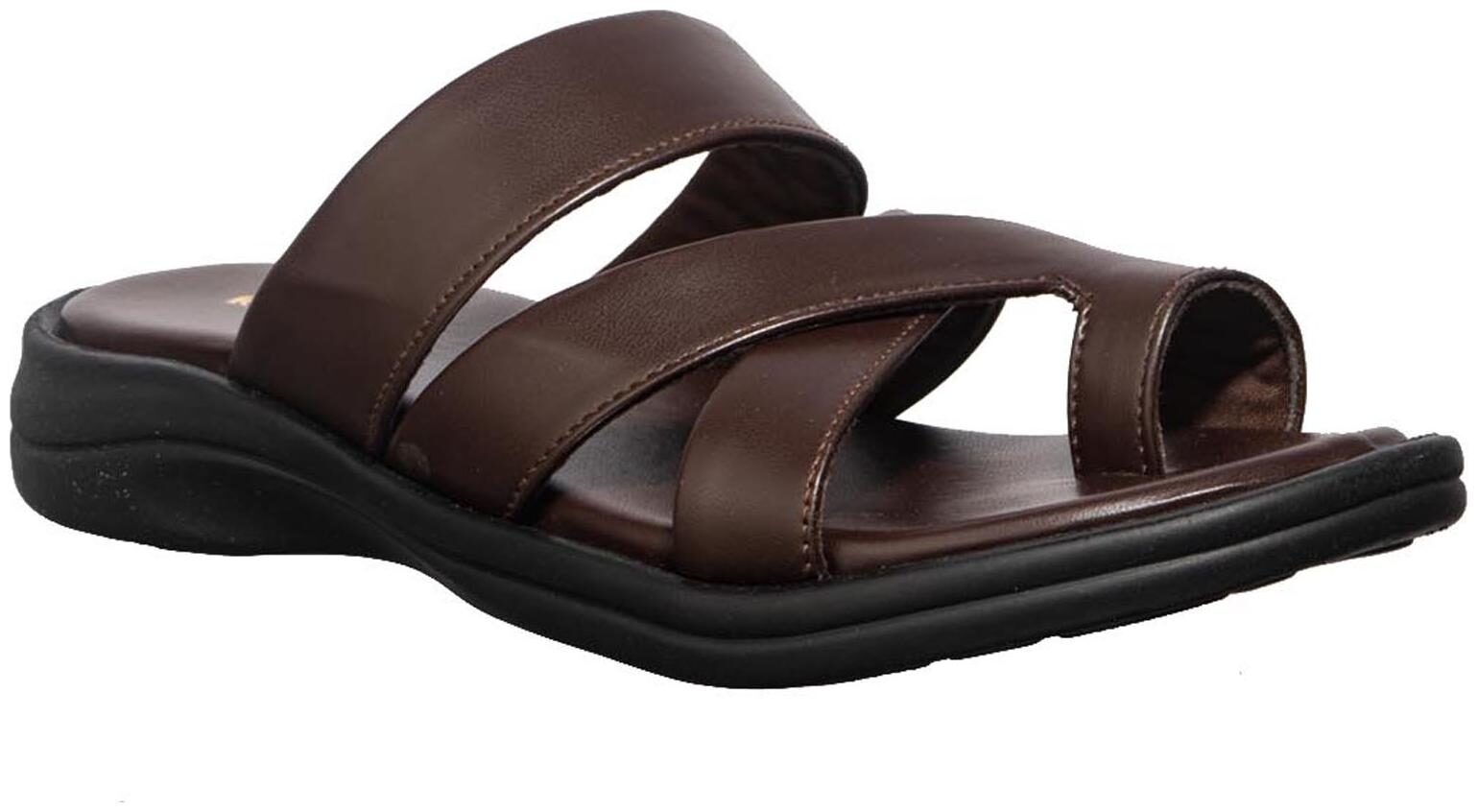 

Khadim s Men Brown Sandals