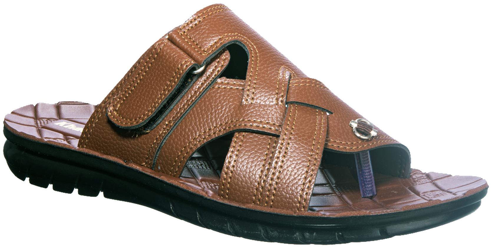

Khadim s Men Brown Casual Strap-On Sandal