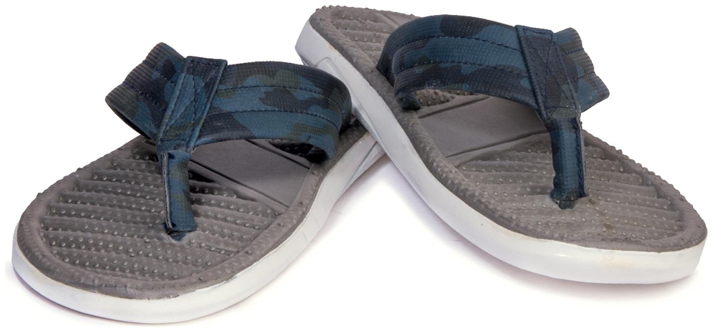 

Khadim s Men Navy Casual Outdoor Slipper