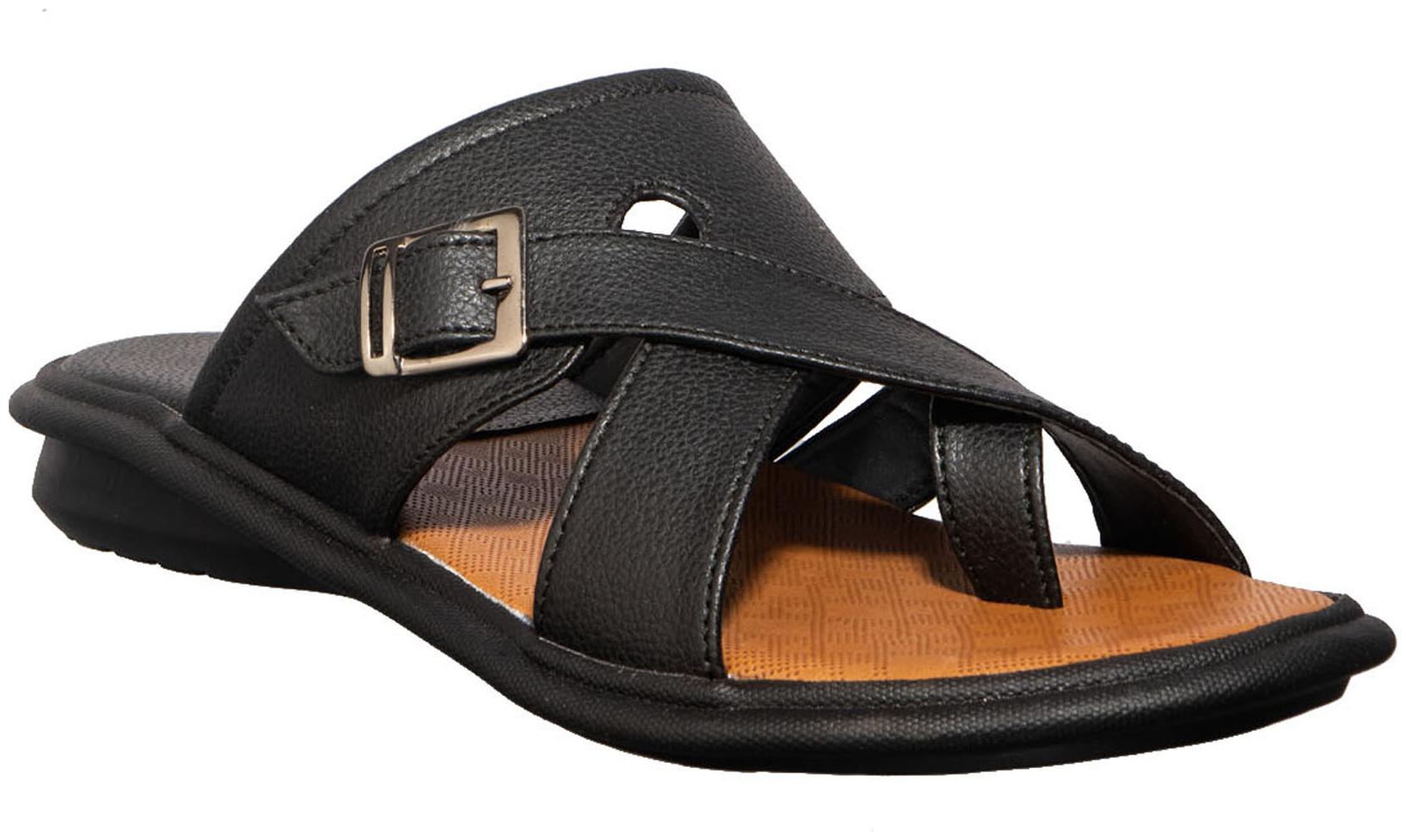

Khadim s Men Black Sandals