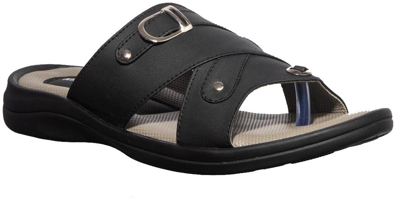 

Khadim s Men Black Sandals