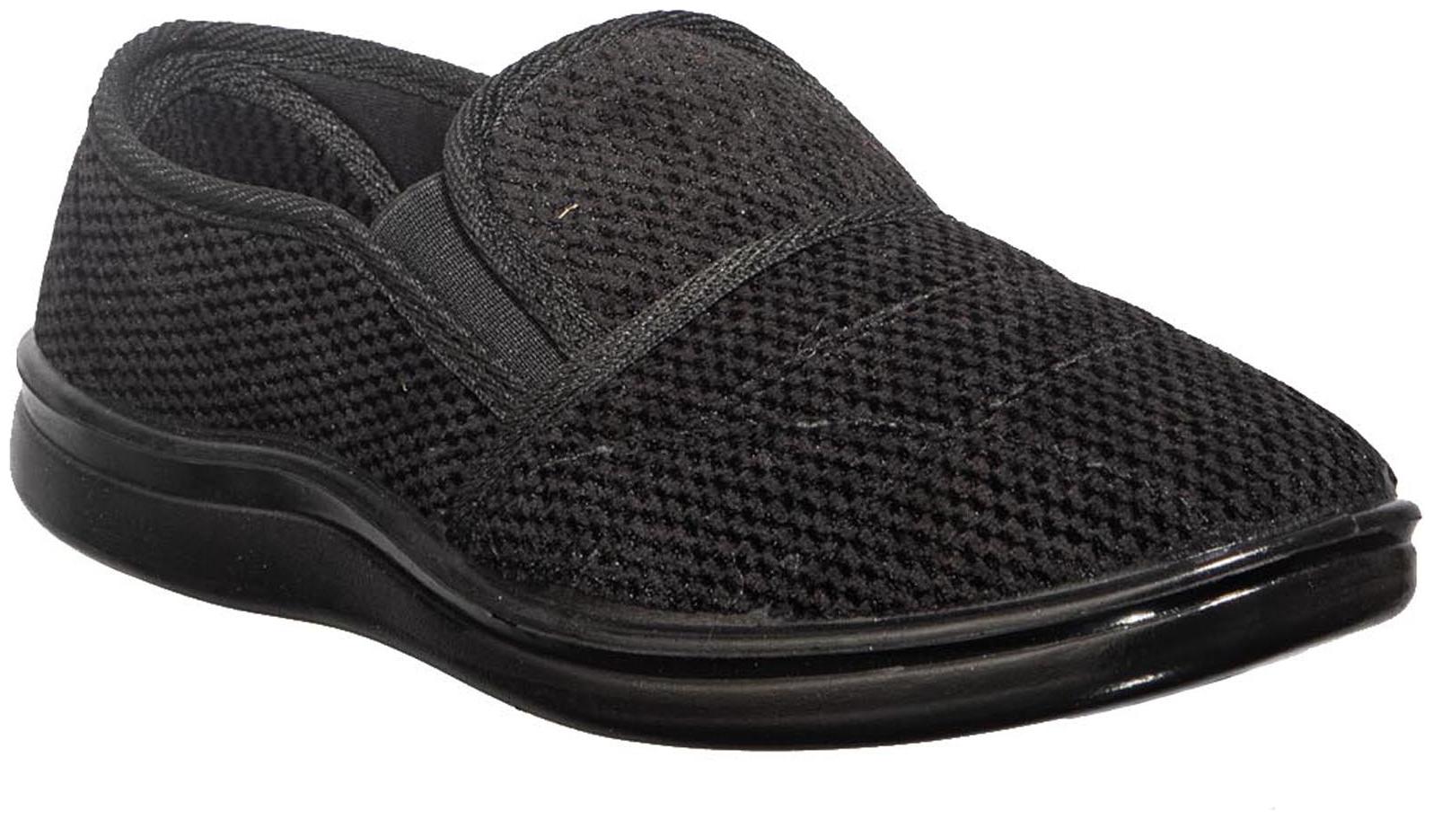 

Khadim s Men s Black Casual Slip-On Shoes