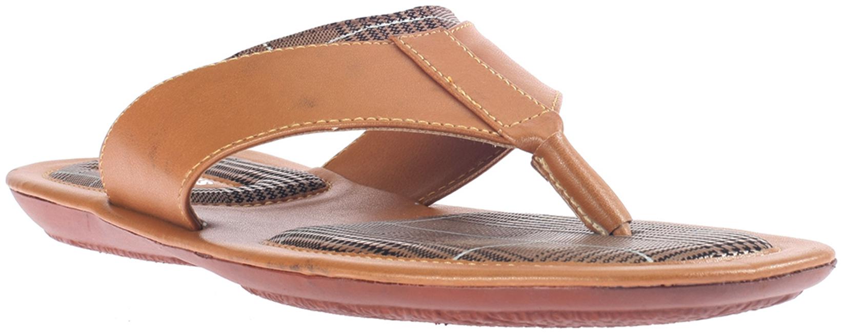 

Khadim s Men Tan Casual Outdoor Slipper