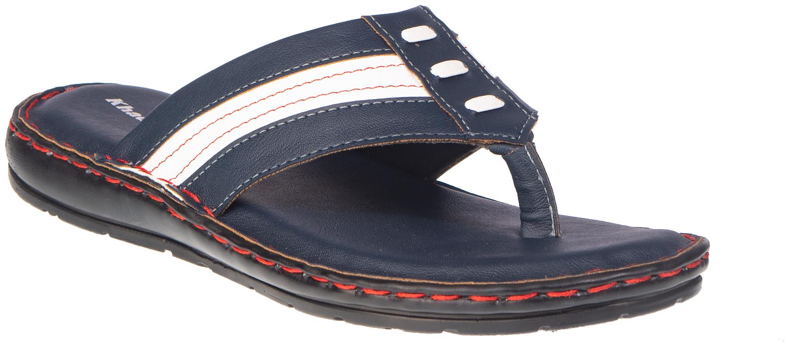 

Khadim s Men Navy Blue Comfort Dress Slipper