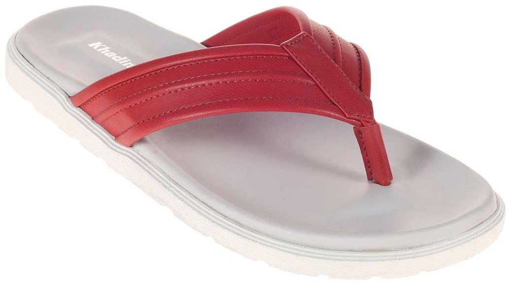 

Khadim s Men Red Casual Outdoor Slipper