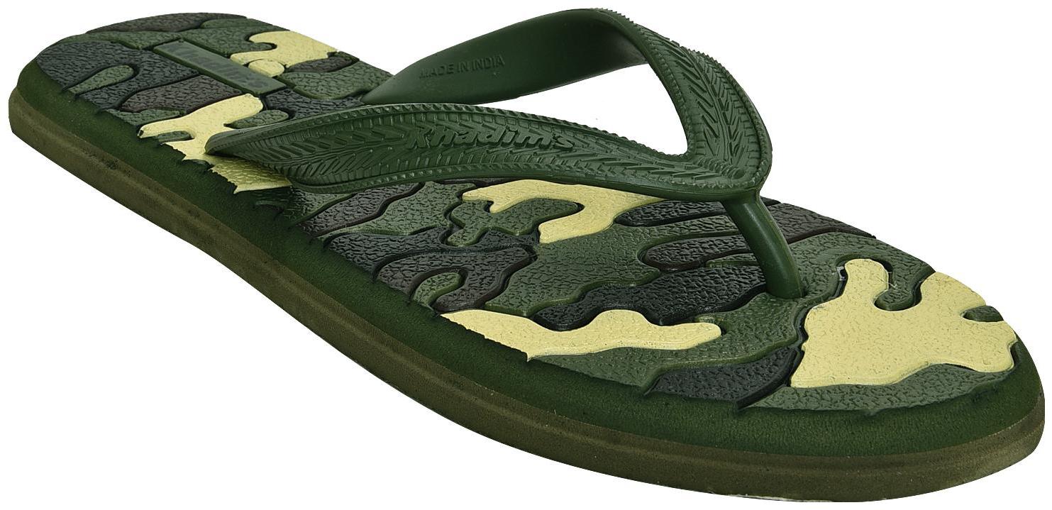 

Khadim s Men Green Flip-Flops - 1 Pair