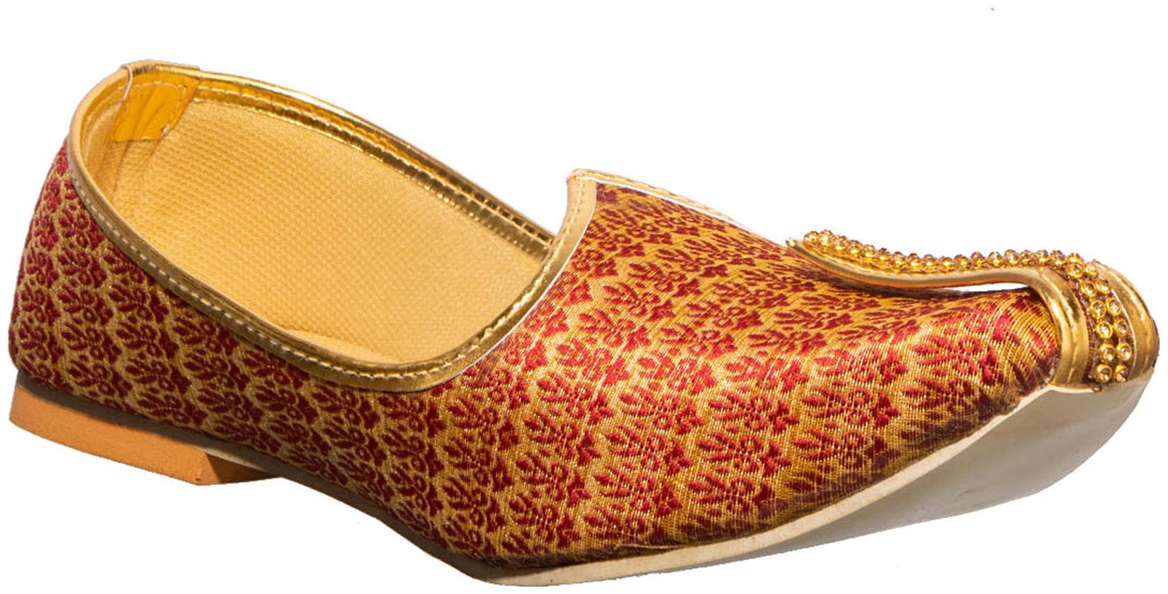 

Khadim s Men s Red Ethnic Mojri