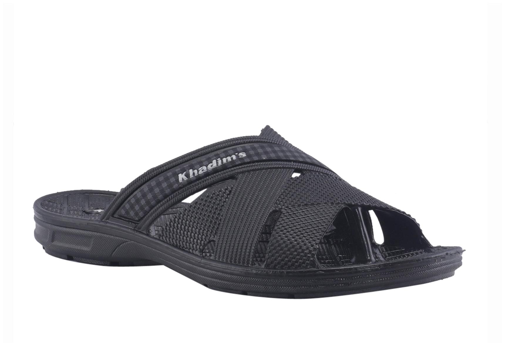

Khadim s Men Black Flip-Flops - 1 Pair